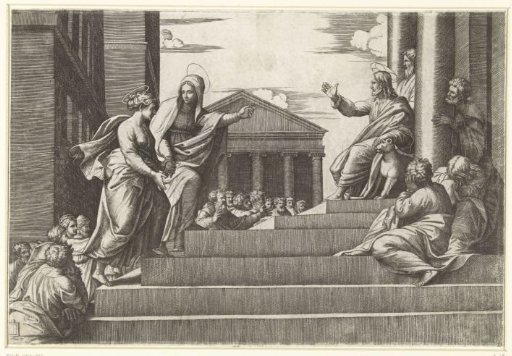 Martha Leading Mary Magdalene to Christ