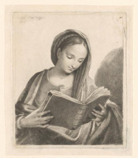 Veiled Woman Reading