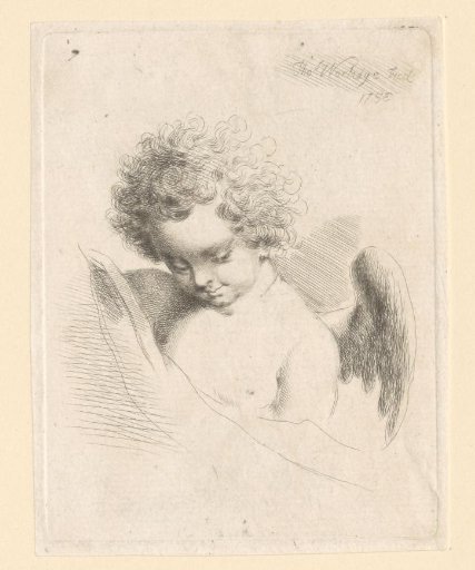 Putto, Looking Down