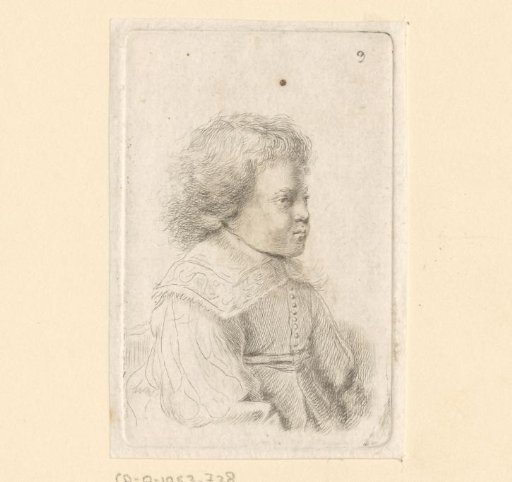 Boy's portrait: profile