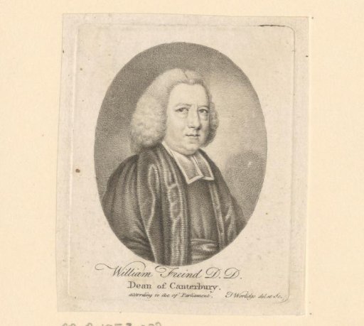 Portrait of William Freind