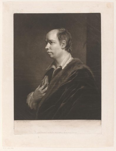 Portrait of Oliver Goldsmith
