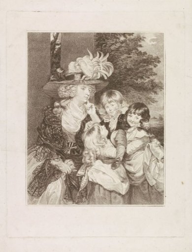 Portrait of Lady Smith with her three children