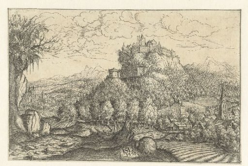 Landscape with a Castle on a Hill