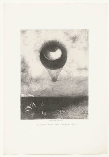 The Eye, Like a Strange Balloon, Moves Towards the Infinite