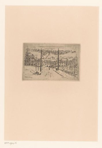 Village View from a Hill