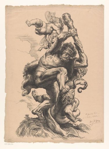 Hercules in Combat with the Hydra of Lerna