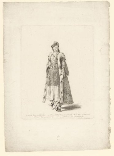 Woman in Turkish dress
