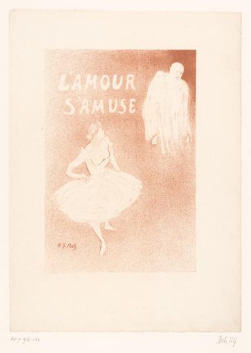 Ballerina Looking at a Pensive Man