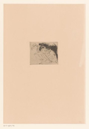 Portrait of Nel Wouters Writing