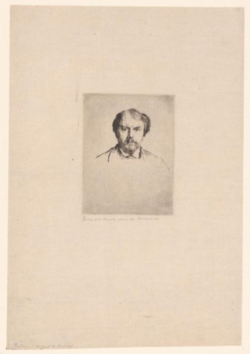 Portrait of Edmond de Goncourt