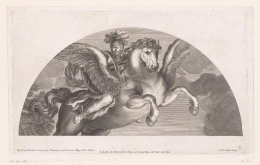 Perseus on Pegasus