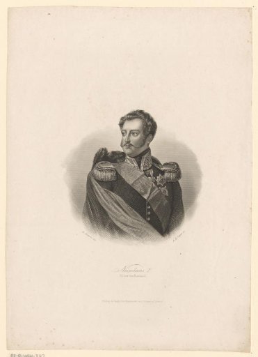 Portrait of Nicholas I Pavlovich