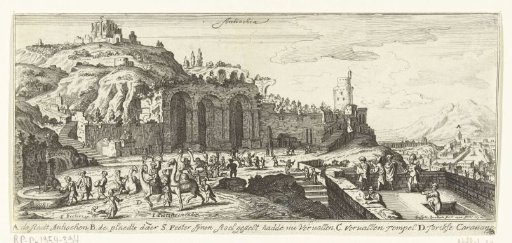 View of Antioch and ruins