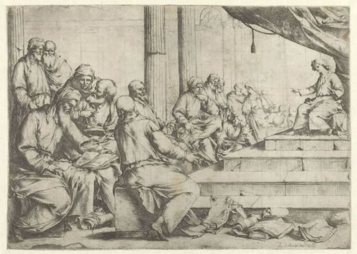 Christ among the doctors in the temple