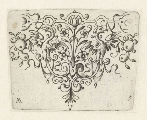 Spire with Five Flowers in the Center