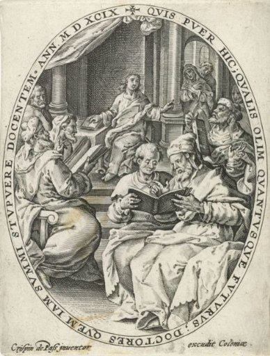 Christ as a Twelve-Year-Old in the Temple