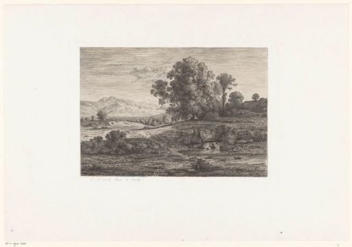 Rolling Landscape with a Stream
