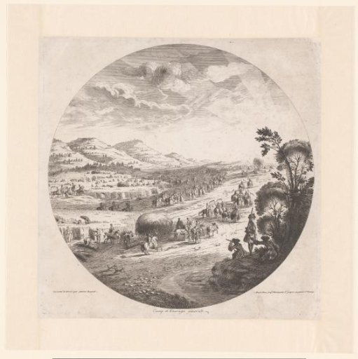 Military camp and supply