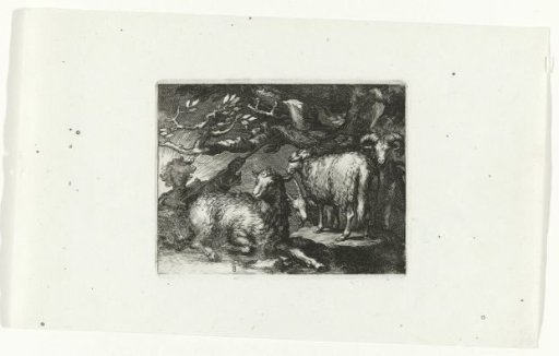 Shepherd with Sheep
