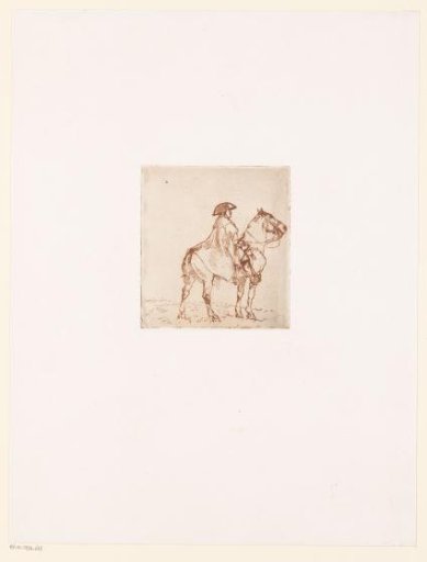 Rider on horseback with a tricorn hat