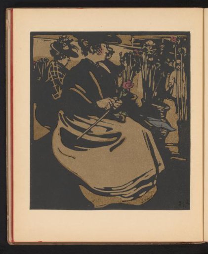 Woman with a Rose