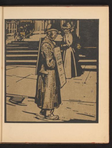 Man with a Plate Bearing 'Ecce Homo'