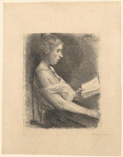 Reading girl