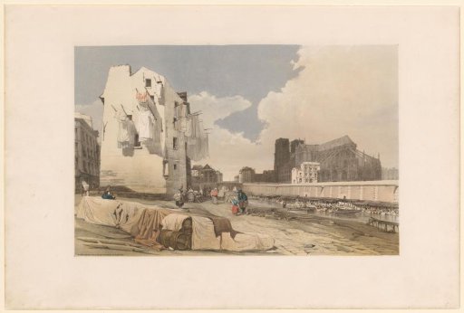 View of Notre Dame seen from the Saint-Bernard Quay
