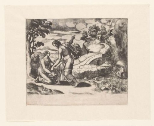 Venus sends Psyche to a spring guarded by dragons