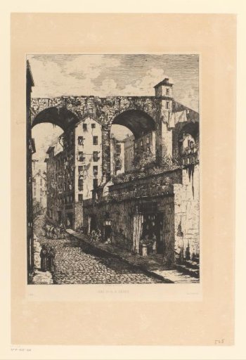 Street view in Genoa