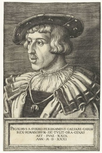 Portrait of Emperor Ferdinand I