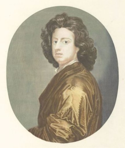 Portrait of the painter Gottfried Kneller