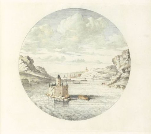 View of Pfalzgrafenstein Castle near Kaub