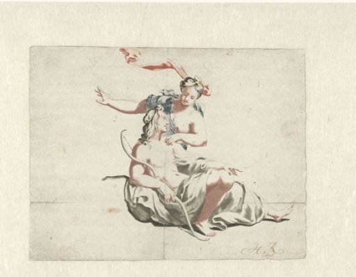 Hunter and Nymph