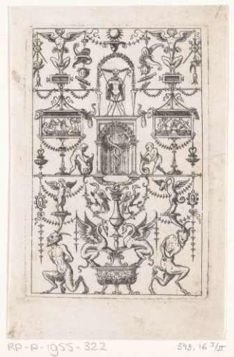 Candelabrum with satyrs