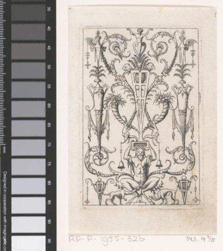 Candelabrum with cornucopias