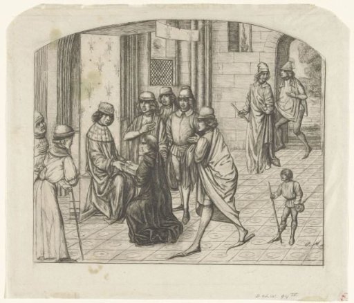 Printer Valère Maxime presented to King Louis XI