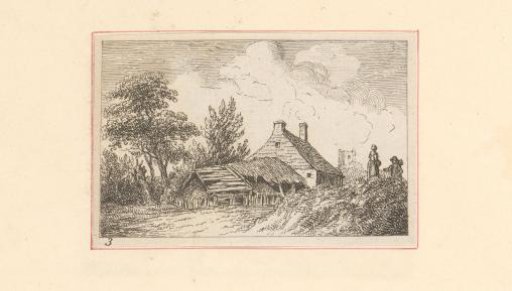 Landscape with a farmhouse and figures