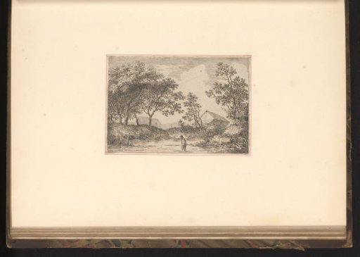 Landscape with a fisherman