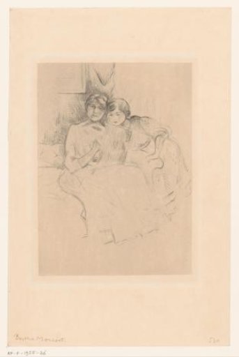 Self-Portrait with Julie Manet, known as ‘The Drawing Lesson’