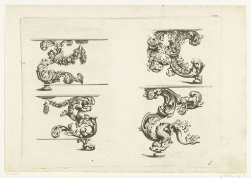Four table legs