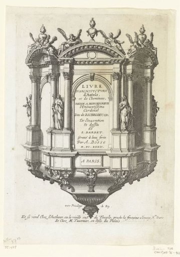 Title page: Livre d' Architecture et d' Autels