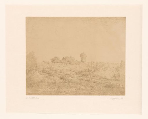 Landscape with open plain