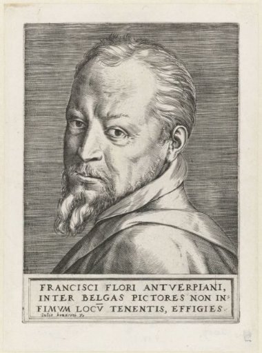 Portrait of the artist Frans Floris