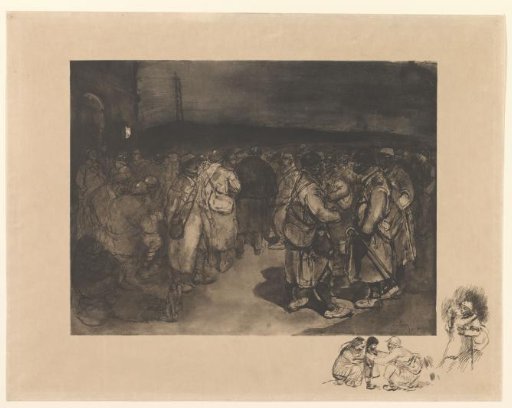 Night Landscape with a Group of Soldiers