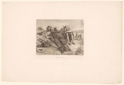 Two Resting Men from Oran