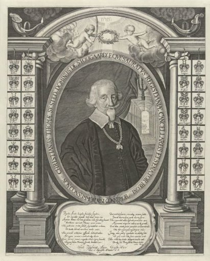 Portrait of Christian Thomas Sested