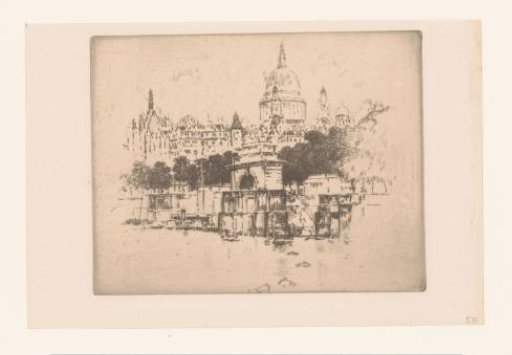 St Paul's Seen from the River