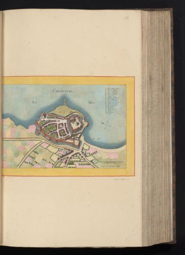 Map of Cherbourg